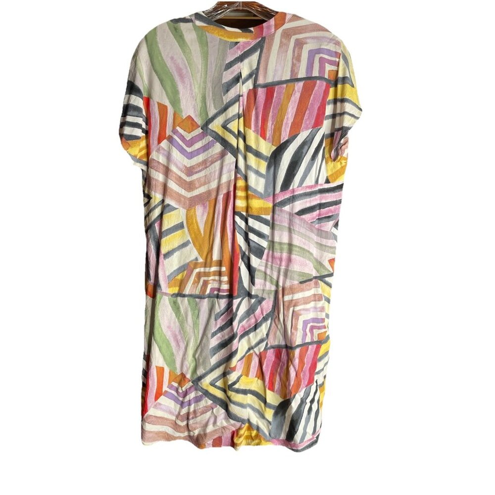 Vintage Jams World Hawaii aloha Muumuu shirt top Artsy Funky - Picture 6 of 11
